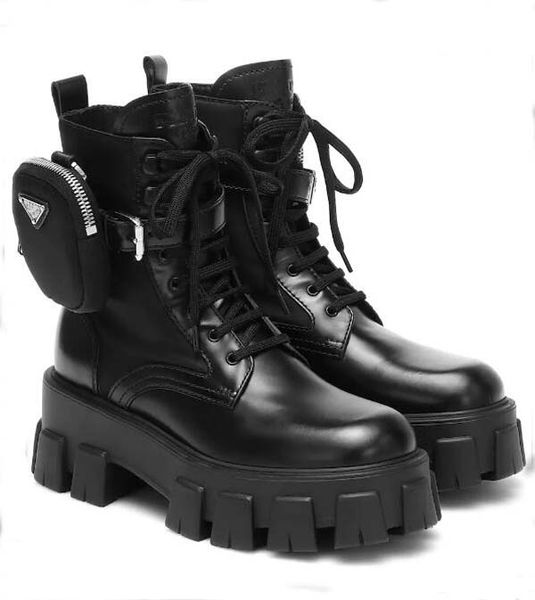 2021s luxury designer shoes black women ankle boot brushed rois leather and nylon monolith boots platform soled woman shoe winter fashion bo
2021s luxury designer shoes black women ankle boot brushed rois leather and nylon monolith boots platform soled woman shoe winter fashion bo