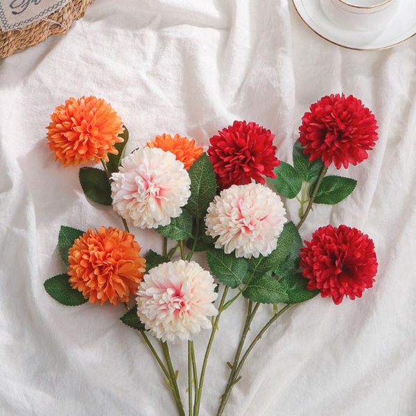 european artificial flowers for home party decoration 65cm three heads wedding simulation flower silk cloth fake floral decorative & wreaths
european artificial flowers for home party decoration 65cm three heads wedding simulation flower silk cloth fake floral decorative & wreaths