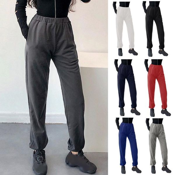 women's pants & capris fashion woman ladies casual sports solid comfortable trousers high waist women pantalones mujer verano @45, Black;white
women's pants & capris fashion woman ladies casual sports solid comfortable trousers high waist women pantalones mujer verano @45, Black;white