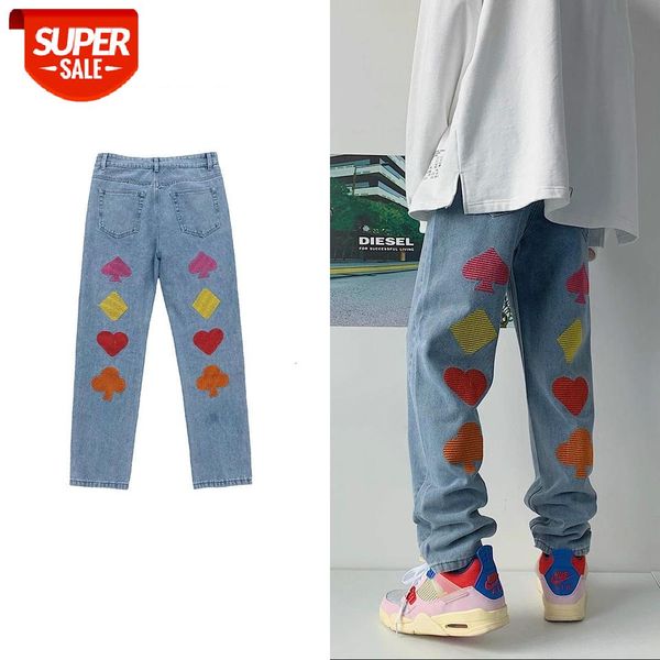 2021 men's embroidery straight pants loose stretch slim fit casual cargo pocket skinny jeans biker denim print trousers #n56x, Blue
2021 men's embroidery straight pants loose stretch slim fit casual cargo pocket skinny jeans biker denim print trousers #n56x, Blue