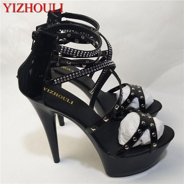 noble 2021 rivets with cutout the temptation of sandals 15cm ultra high thin heels shoes gothic high-heeled, Black
noble 2021 rivets with cutout the temptation of sandals 15cm ultra high thin heels shoes gothic high-heeled, Black