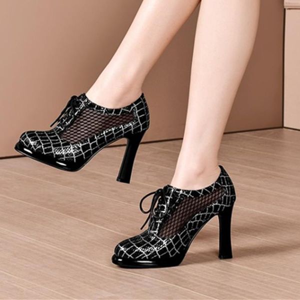 dress shoes fashion women elegant pumps genuine leather breathable mesh spring summer office lady, Black
dress shoes fashion women elegant pumps genuine leather breathable mesh spring summer office lady, Black