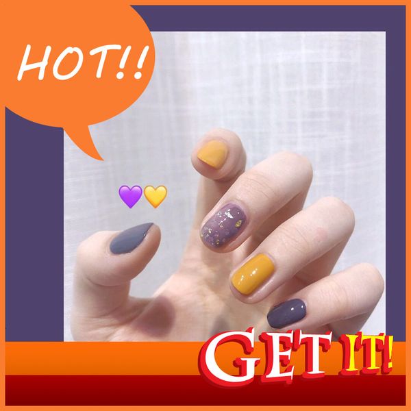 decorated diy hand nail stylist nina pd-07 yellow purple shell net red false nail patch wear enhancement finished, Red;gold
decorated diy hand nail stylist nina pd-07 yellow purple shell net red false nail patch wear enhancement finished, Red;gold