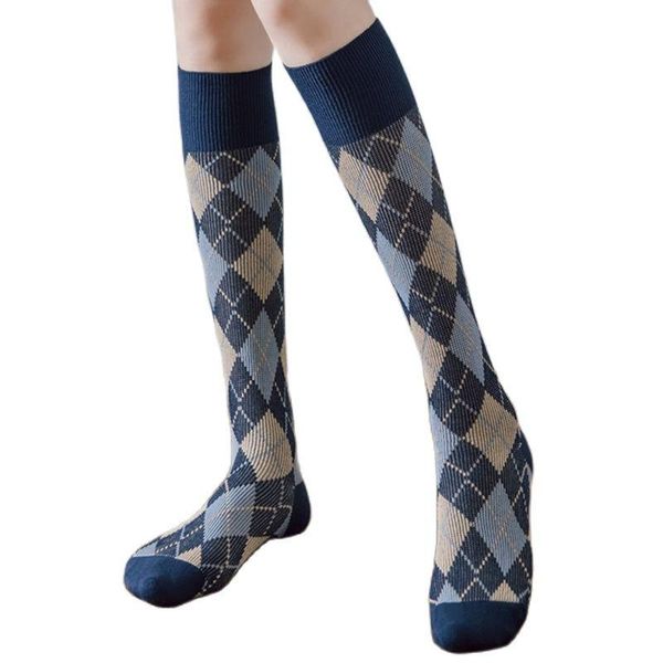 socks & hosiery women's medias retro plaid long knee cozy pure cotton high stockings ladies girls warm, Black;white
socks & hosiery women's medias retro plaid long knee cozy pure cotton high stockings ladies girls warm, Black;white