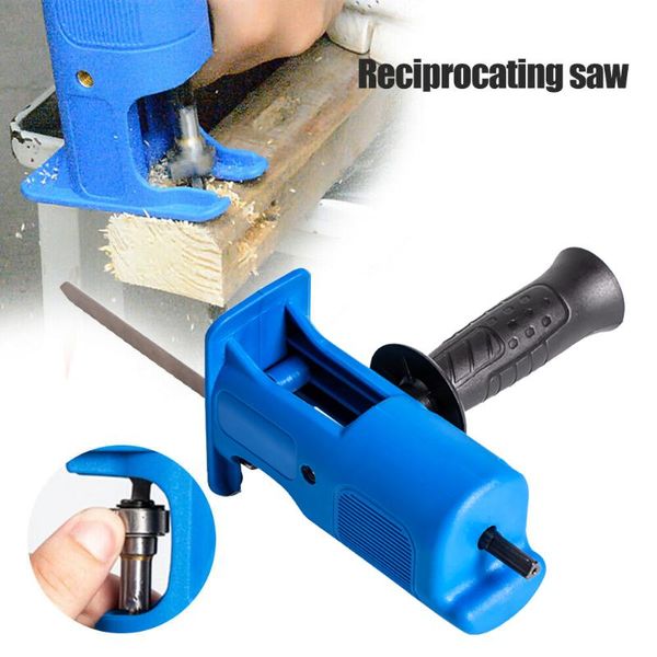 reciprocating saw adapter electric drill modified tool attachment jig with ergonomic handle and 3 blades hand tools
reciprocating saw adapter electric drill modified tool attachment jig with ergonomic handle and 3 blades hand tools