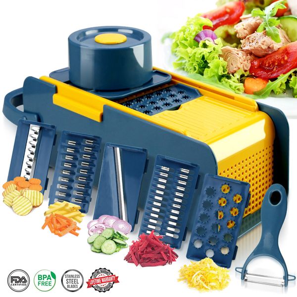 5 in 1 muti function vegetable tools slicers cutter multifunctional fruit potato peeler carrot grater kitchen accessories basket slicer
5 in 1 muti function vegetable tools slicers cutter multifunctional fruit potato peeler carrot grater kitchen accessories basket slicer