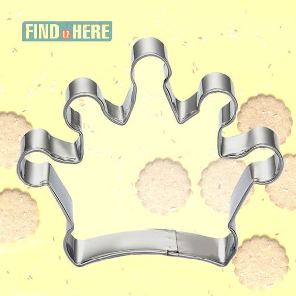 baking & pastry tools cookie mold stainless steel crown corolla shape diy biscuit cutter mould bakeware *nf
baking & pastry tools cookie mold stainless steel crown corolla shape diy biscuit cutter mould bakeware *nf