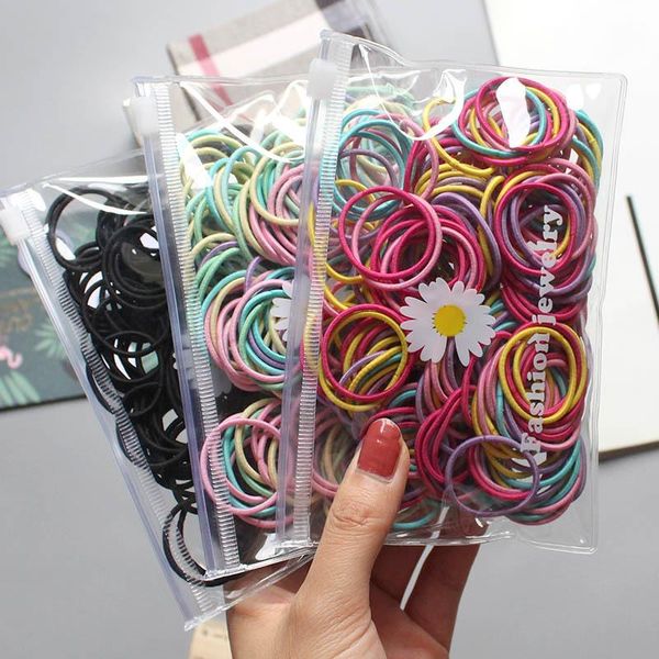 100pcs/set children girls hair bands candy color ties colorful basic simple rubber band elastic scrunchies accessories, Slivery;white
100pcs/set children girls hair bands candy color ties colorful basic simple rubber band elastic scrunchies accessories, Slivery;white