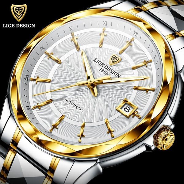 sword-shaped pointer automatic mechanical watch luxury tungsten steel 50m waterproof business men watches wristwatches, Slivery;brown
sword-shaped pointer automatic mechanical watch luxury tungsten steel 50m waterproof business men watches wristwatches, Slivery;brown