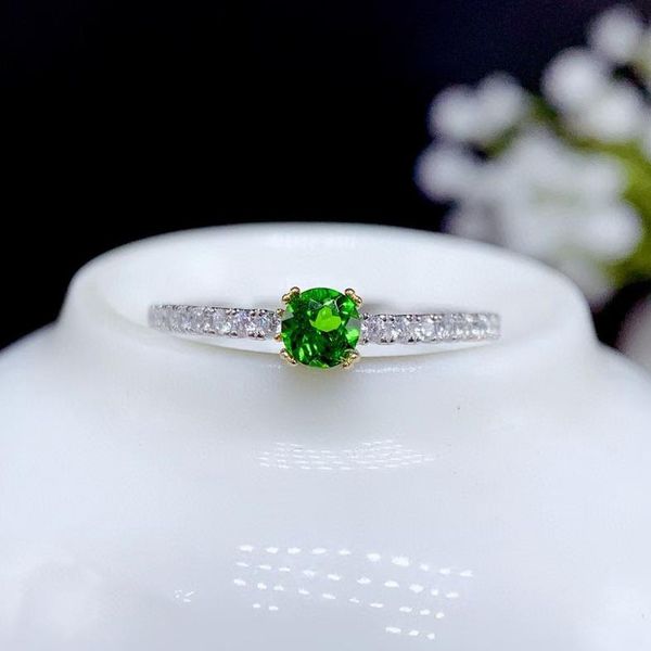 cluster rings colife jewelry simple gemstone silver ring 4mm natural diopside 925 chrome gift for woman, Golden;silver
cluster rings colife jewelry simple gemstone silver ring 4mm natural diopside 925 chrome gift for woman, Golden;silver