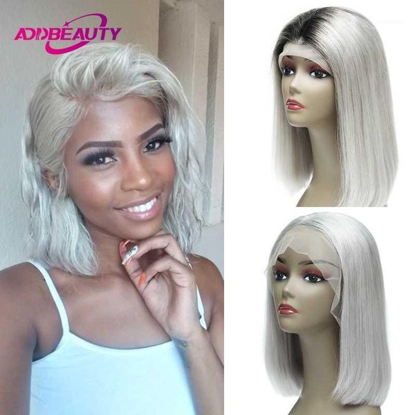 silver white ombre 1b gray 13x6 lace front human hair short bob wigs for black women colored colorful middle part straight remy1, Black;brown
silver white ombre 1b gray 13x6 lace front human hair short bob wigs for black women colored colorful middle part straight remy1, Black;brown