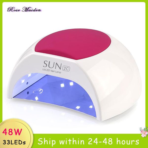 nail dryers sun 2c led lamp 48w gel dryer 33 leds uv for drying polish 10/30/60/99s timer auto sensing manicure tool
nail dryers sun 2c led lamp 48w gel dryer 33 leds uv for drying polish 10/30/60/99s timer auto sensing manicure tool