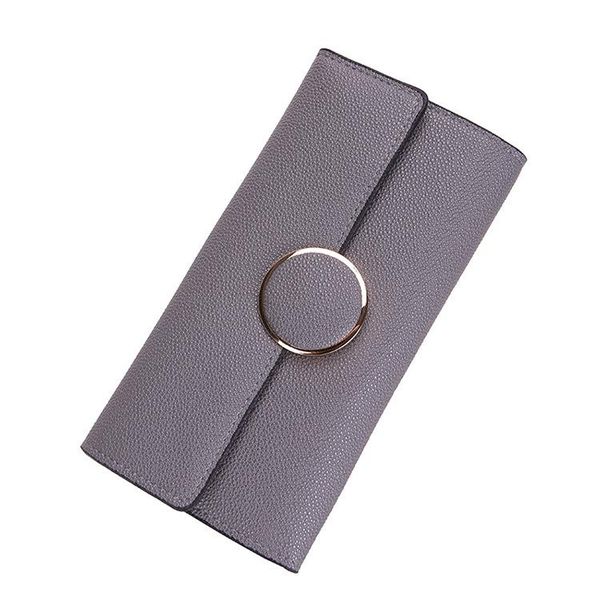 wallets fashion simple pu leather ring long wallet solid color tri-fold all match ladies clutch, Red;black
wallets fashion simple pu leather ring long wallet solid color tri-fold all match ladies clutch, Red;black