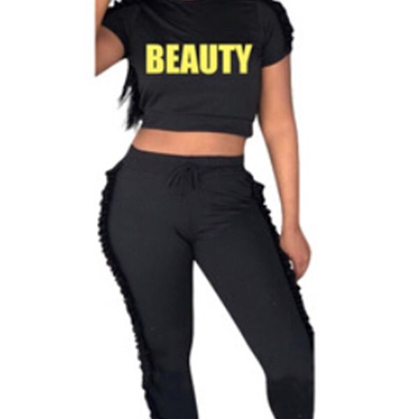 women's two piece pants two-piece sets letter print casual fashion short sleeved tshirt long 2pcs suits tracksuits clothes uhy9, White
women's two piece pants two-piece sets letter print casual fashion short sleeved tshirt long 2pcs suits tracksuits clothes uhy9, White