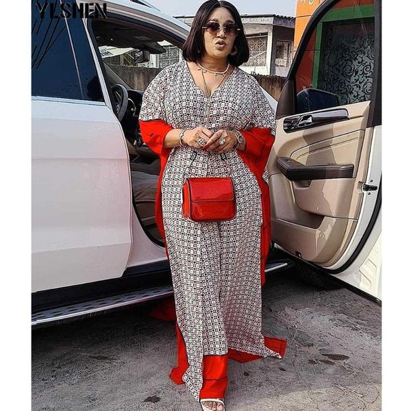 ethnic clothing 2 piece set women africa clothes african dashiki chiffon print two suit long dress pants sets party dresses plus size robe, Red
ethnic clothing 2 piece set women africa clothes african dashiki chiffon print two suit long dress pants sets party dresses plus size robe, Red