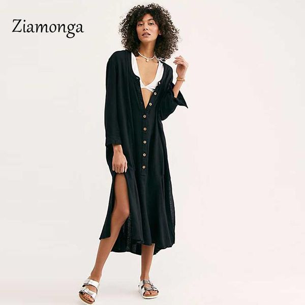 casual dresses ziamonga 2021 autumn winter dress loose long sleeve cotton linen plus size women clothes vestidos feminino, Black;gray
casual dresses ziamonga 2021 autumn winter dress loose long sleeve cotton linen plus size women clothes vestidos feminino, Black;gray