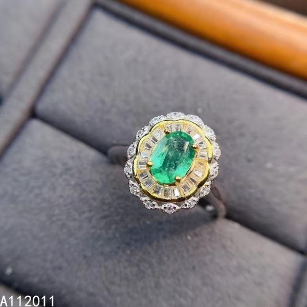 fine jewelry 925 sterling silver inlaid natural emerald luxury woman adjustable ring support test with box cluster rings, Golden;silver
fine jewelry 925 sterling silver inlaid natural emerald luxury woman adjustable ring support test with box cluster rings, Golden;silver