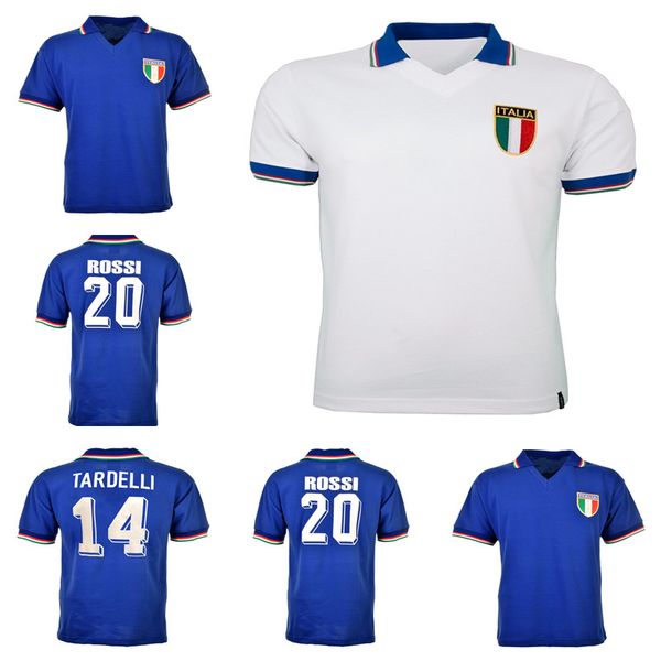 1982 Italy retro soccer jersey 82 ROSSI TARDELLI SCIREA Graziani Zoff vintage classic football shirt aa, 1982 home jersey
1982 Italy retro soccer jersey 82 ROSSI TARDELLI SCIREA Graziani Zoff vintage classic football shirt aa, 1982 home jersey