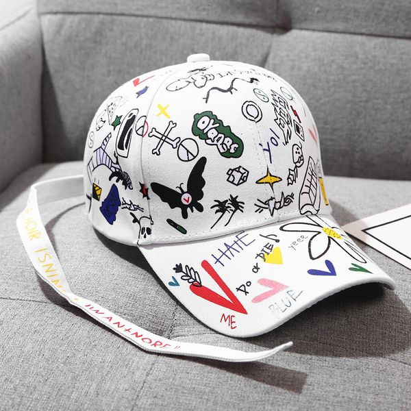 graffiti baseball cap women's korean casual versatile sun hat personality street hip hop men's outdoor sports, Blue;gray
graffiti baseball cap women's korean casual versatile sun hat personality street hip hop men's outdoor sports, Blue;gray