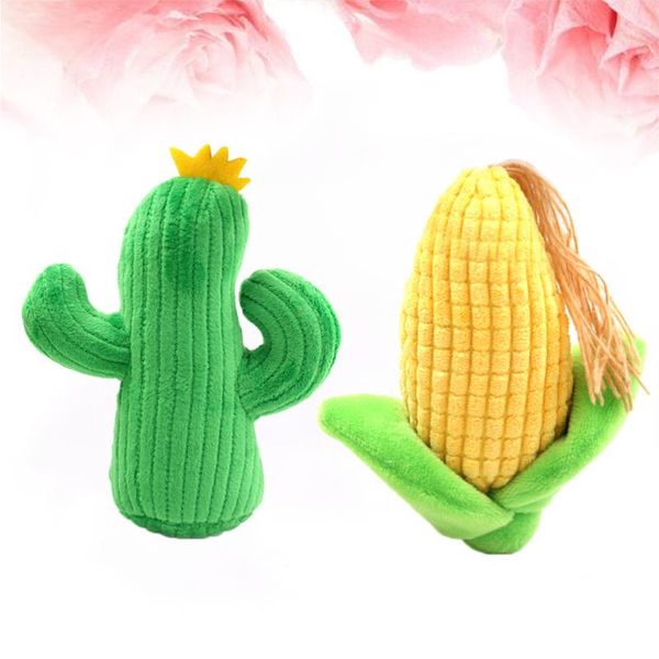 2pcs stuffed corn shaped plush pet squeaky adorable chewing dog sound supplies for cat toys
2pcs stuffed corn shaped plush pet squeaky adorable chewing dog sound supplies for cat toys