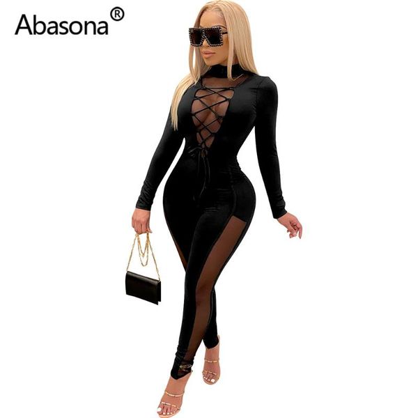 abasona lace up patchwork mesh playsuits summer bodycon bandage party club 2021 rompers womens jumpsuit black blue burgundy women's jum, Black;white
abasona lace up patchwork mesh playsuits summer bodycon bandage party club 2021 rompers womens jumpsuit black blue burgundy women's jum, Black;white