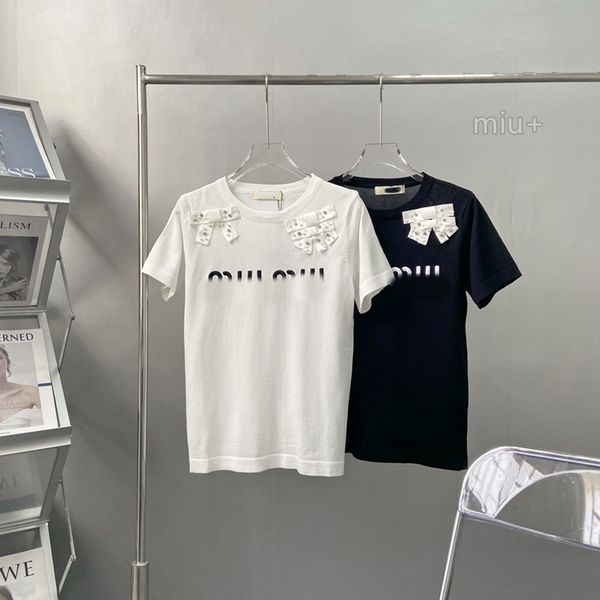 m1u family 21 summer loose round neck women's fresh sweet slim bowknot short sleeve t-shirt, White
m1u family 21 summer loose round neck women's fresh sweet slim bowknot short sleeve t-shirt, White