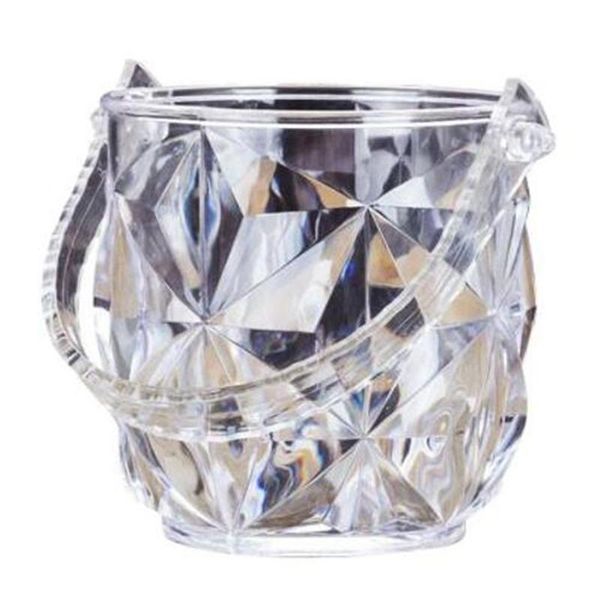 tablewine racks retail 1 pc acrylic bar ice bucket two handles champagne spit barrel container ktv club supplies
tablewine racks retail 1 pc acrylic bar ice bucket two handles champagne spit barrel container ktv club supplies