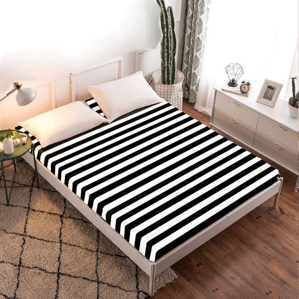 sheets & sets 1pc black white 100% polyester solid fitted sheet mattress cover four corners with elastic band bed
sheets & sets 1pc black white 100% polyester solid fitted sheet mattress cover four corners with elastic band bed