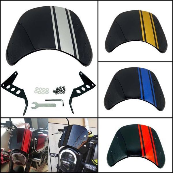motorcycle windshield painted suitable for benali cub 250 500 bj250 street car model 5"-7.5" headlight
motorcycle windshield painted suitable for benali cub 250 500 bj250 street car model 5"-7.5" headlight