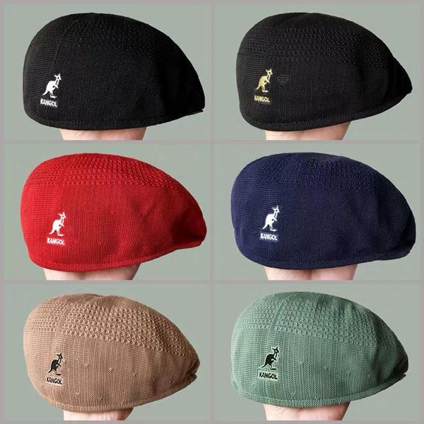 berets 2021 s summer handmade fine kangaroo woven ladies mesh beret cap british retro casual hat foldable, Blue;gray
berets 2021 s summer handmade fine kangaroo woven ladies mesh beret cap british retro casual hat foldable, Blue;gray