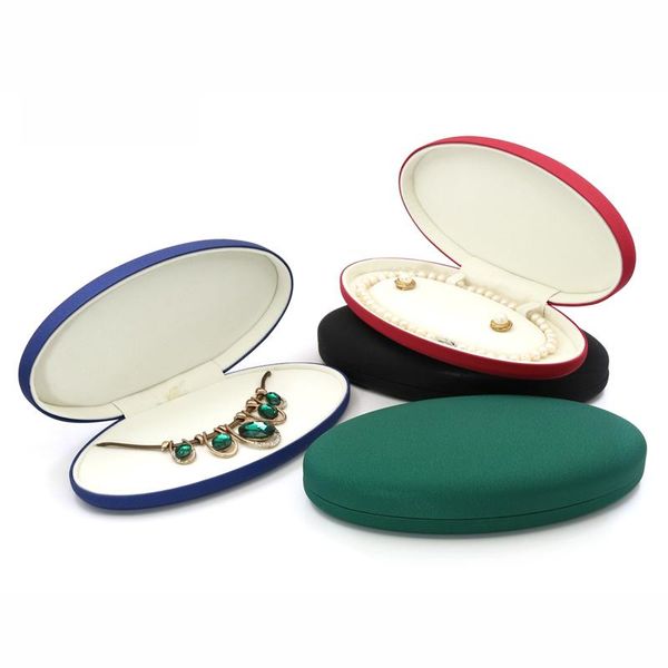 jewelry pouches, bags fine pearl gift box, necklace earring set oval storage box wholesale available in multiple colors, Pink;blue
jewelry pouches, bags fine pearl gift box, necklace earring set oval storage box wholesale available in multiple colors, Pink;blue