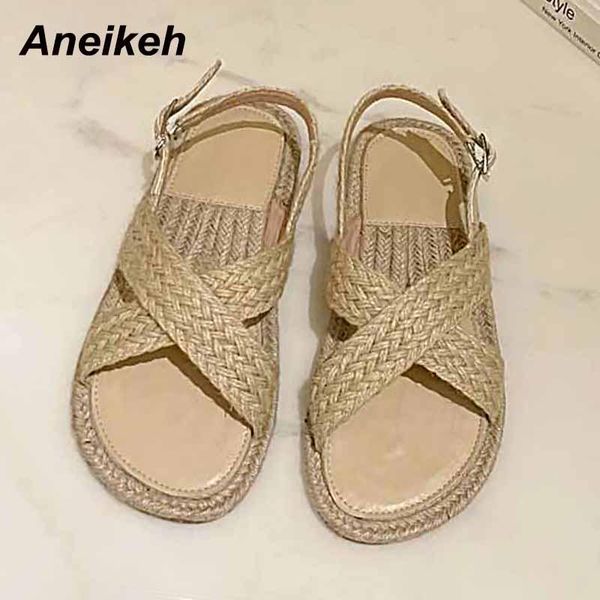 sandals aneikeh summer women shoes patchwork casual flat with sweet british style zapatos de mujer lady sandalias 2021, Black
sandals aneikeh summer women shoes patchwork casual flat with sweet british style zapatos de mujer lady sandalias 2021, Black