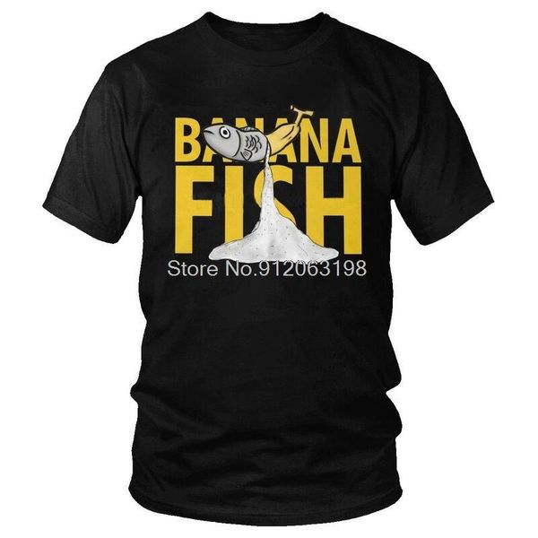 men's t-shirts tvoe funny banana fish t-shirt streetwear t shirt short sleeve cotton japanese anime manga tshirt urban tee top, White;black
men's t-shirts tvoe funny banana fish t-shirt streetwear t shirt short sleeve cotton japanese anime manga tshirt urban tee top, White;black