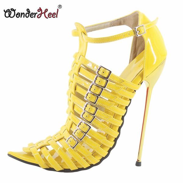dress shoes wonderheel pointed toe sandals ultra high heel 16cm stiletto buckles straps extremely thin metal women, Black
dress shoes wonderheel pointed toe sandals ultra high heel 16cm stiletto buckles straps extremely thin metal women, Black