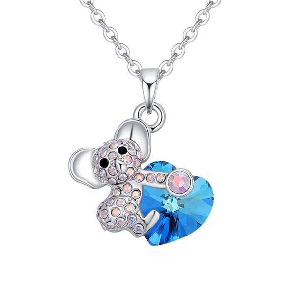 pendant necklaces fashion love heart koala bear pendants crystals from girls women jewelry mother's gifts for couple valentine's d, Silver
pendant necklaces fashion love heart koala bear pendants crystals from girls women jewelry mother's gifts for couple valentine's d, Silver