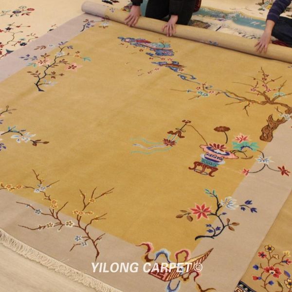 carpets yilong 8'x11' oversize handmade wool carpet chinese art deco antique area rug (tj2021033s)
carpets yilong 8'x11' oversize handmade wool carpet chinese art deco antique area rug (tj2021033s)