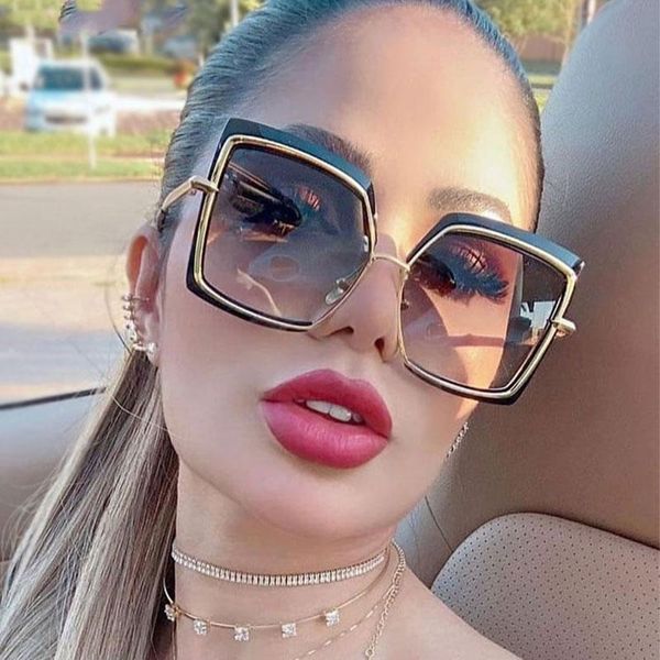 sunglasses polygon cat eye luxury men women fashion shades uv400 vintage glasses 50568, White;black
sunglasses polygon cat eye luxury men women fashion shades uv400 vintage glasses 50568, White;black
