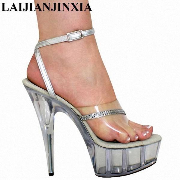 crystal wedding shoes woman 15cm high heels sandals women fashion super party1, Black
crystal wedding shoes woman 15cm high heels sandals women fashion super party1, Black
