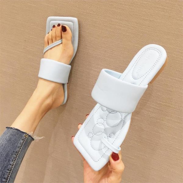 summer slippers square low heel slides female peep toe sandal vacation outdoor shoes narrow band flip flops, Black
summer slippers square low heel slides female peep toe sandal vacation outdoor shoes narrow band flip flops, Black