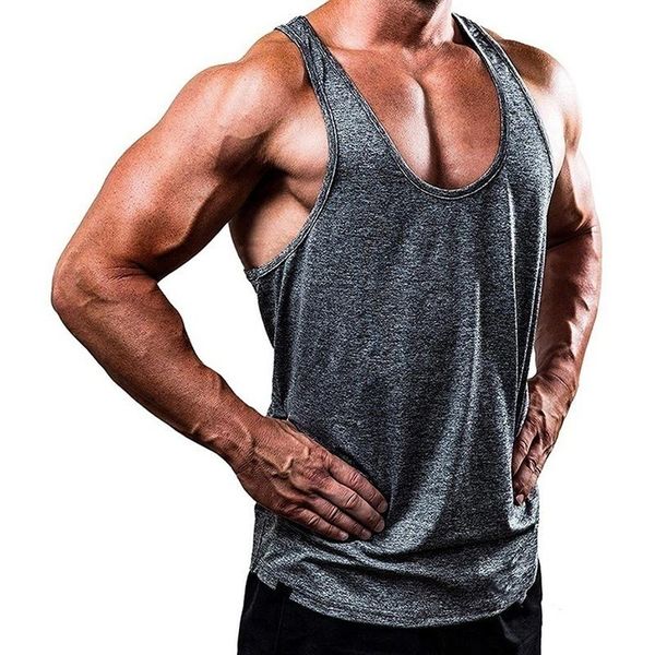 men' tank casual solid sleeveless round neck vest summer fitness loose oversized 5xl waistcoat male running sports clothes, White;black
men' tank casual solid sleeveless round neck vest summer fitness loose oversized 5xl waistcoat male running sports clothes, White;black
