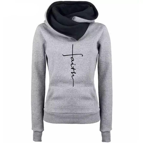women's hoodies & sweatshirts women autumn winter long sleeve faith embroidered streetwear warm pullovers female casual plus size, Black
women's hoodies & sweatshirts women autumn winter long sleeve faith embroidered streetwear warm pullovers female casual plus size, Black