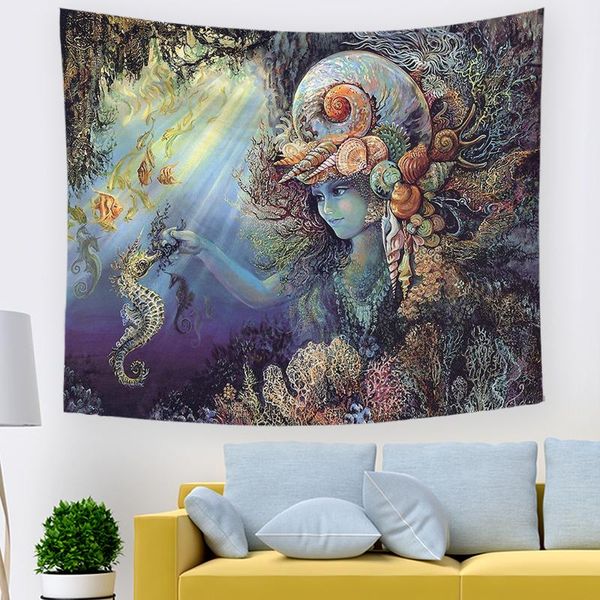 tapestries 2021 mandala tapestry wall hanging bohemian conch girl sea horse bedroom dorm decor hippie
tapestries 2021 mandala tapestry wall hanging bohemian conch girl sea horse bedroom dorm decor hippie