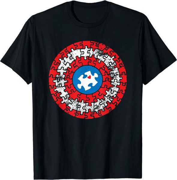 captain autism puzzle superhero shield autism awareness gift t-shirt black s-5xl, White;black
captain autism puzzle superhero shield autism awareness gift t-shirt black s-5xl, White;black