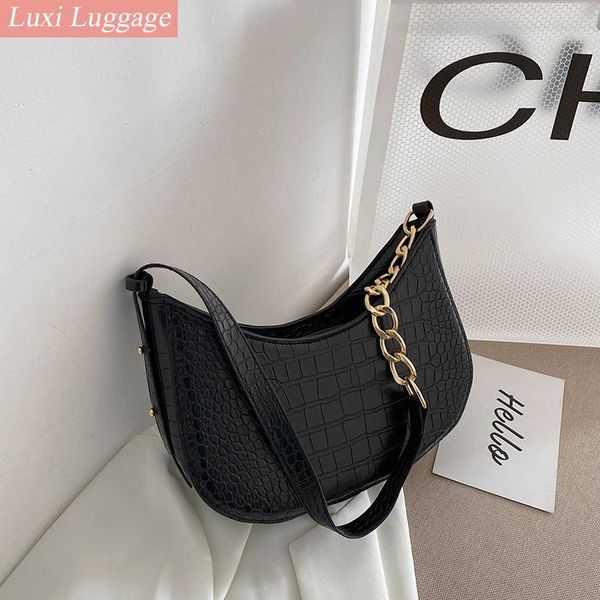 totes crocodile pattern chain tote bag 2021 high-quality pu leather women's designer handbag clip shoulder messenger
totes crocodile pattern chain tote bag 2021 high-quality pu leather women's designer handbag clip shoulder messenger