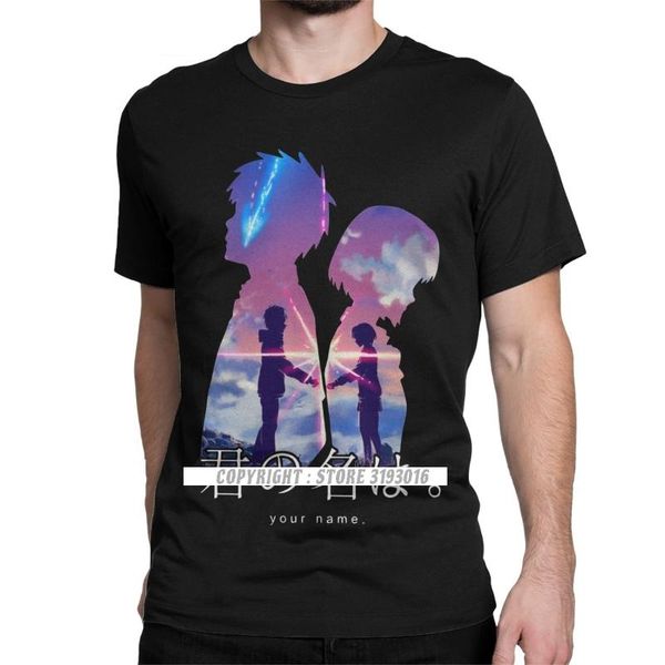 men's t-shirts round collar men t shirt for your name japanese manga 3d tshirts kimi no na wa anime novelty tees camisas, White;black
men's t-shirts round collar men t shirt for your name japanese manga 3d tshirts kimi no na wa anime novelty tees camisas, White;black