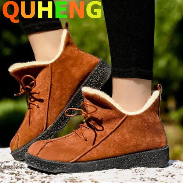boots women's cotton shoes 2021 winter fashion flat short plush keep warm female snow casual wild zapatos de mujer, Black
boots women's cotton shoes 2021 winter fashion flat short plush keep warm female snow casual wild zapatos de mujer, Black