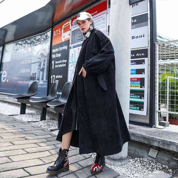 wool British style oversize leisure velvet trench woman's fancy leopard turtleneck waist outerwear female long coats, Black
wool British style oversize leisure velvet trench woman's fancy leopard turtleneck waist outerwear female long coats, Black