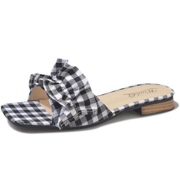 slippers 2021 summer sweet lotus leaf flat with open toe one word drag lazy outside wearing fashion sandals and women xx118, Black
slippers 2021 summer sweet lotus leaf flat with open toe one word drag lazy outside wearing fashion sandals and women xx118, Black