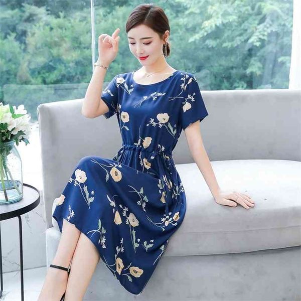 summer cotton silk dress female slim slimming waist floral office lady polyester knee-length 210416, Black;gray
summer cotton silk dress female slim slimming waist floral office lady polyester knee-length 210416, Black;gray