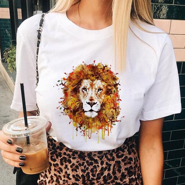 women's t-shirt summer cartoon lion white clothes women fashion 90s printed lady tee female t shirt simple o-neck t-shirts
women's t-shirt summer cartoon lion white clothes women fashion 90s printed lady tee female t shirt simple o-neck t-shirts